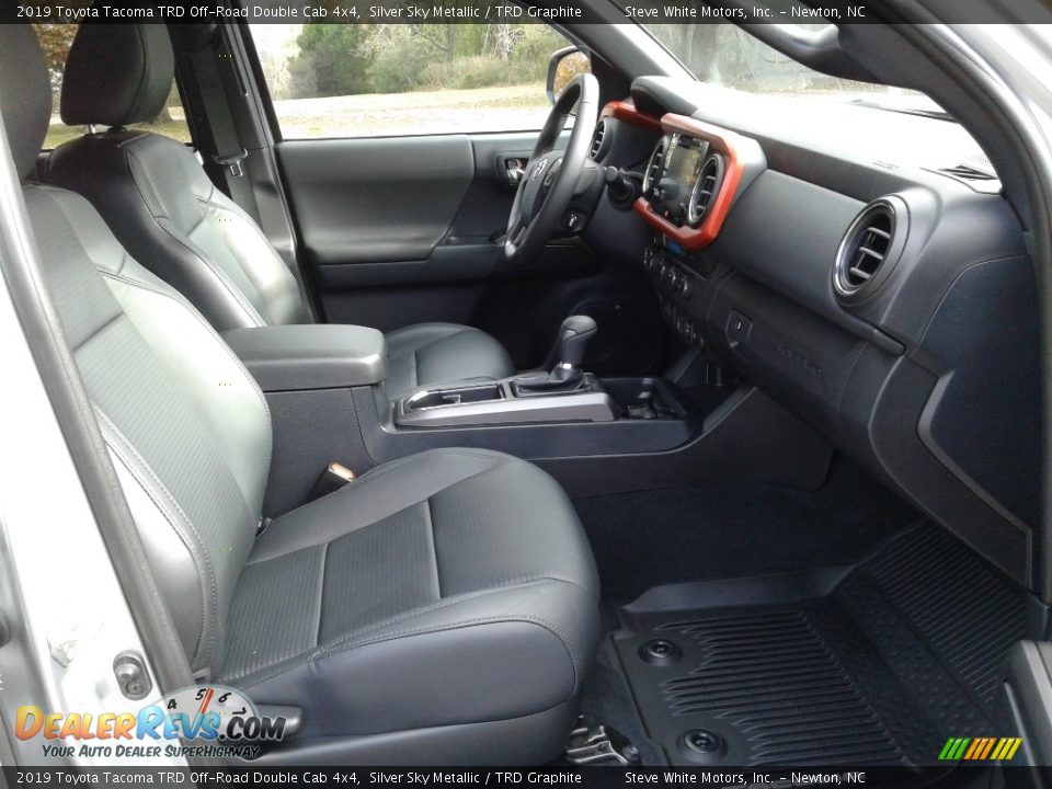 2019 Toyota Tacoma TRD Off-Road Double Cab 4x4 Silver Sky Metallic / TRD Graphite Photo #15
