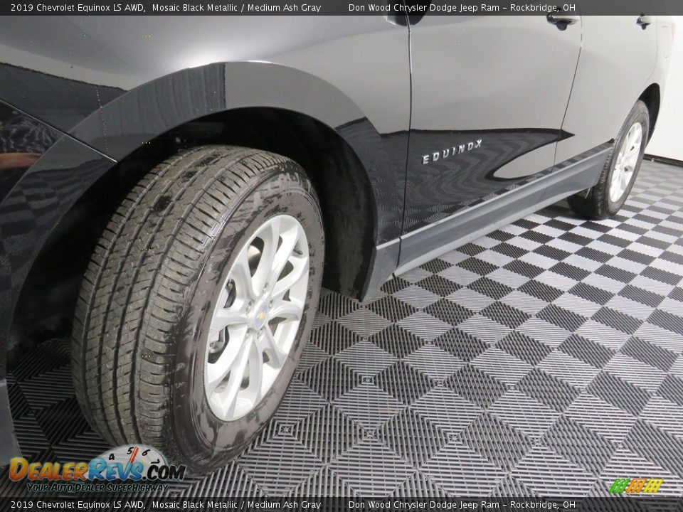 2019 Chevrolet Equinox LS AWD Mosaic Black Metallic / Medium Ash Gray Photo #9