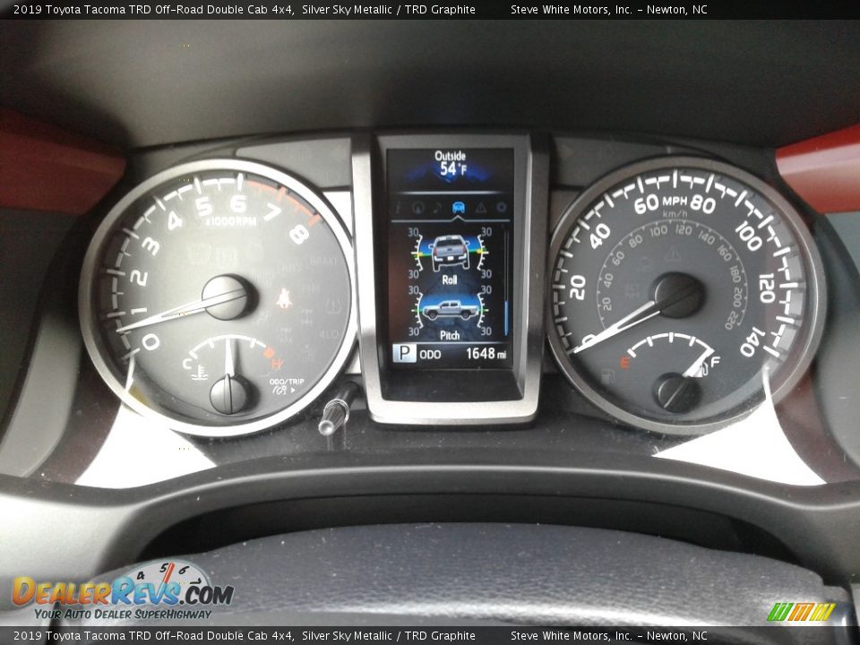 2019 Toyota Tacoma TRD Off-Road Double Cab 4x4 Silver Sky Metallic / TRD Graphite Photo #19