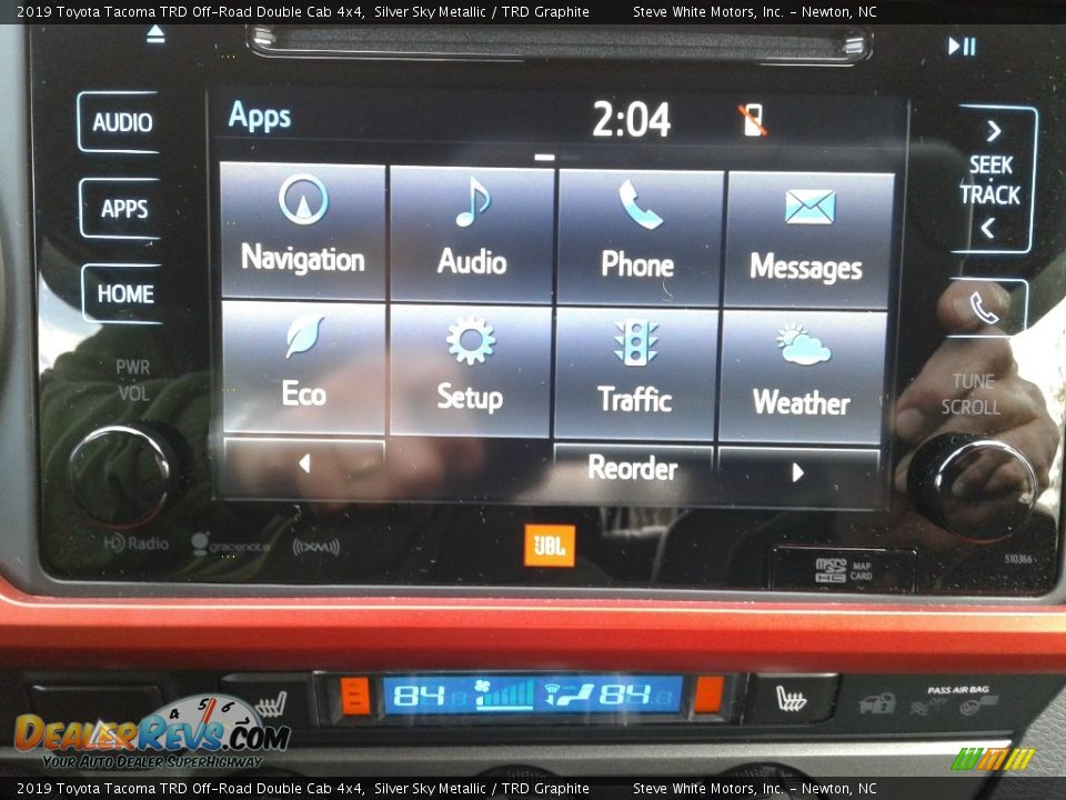 2019 Toyota Tacoma TRD Off-Road Double Cab 4x4 Silver Sky Metallic / TRD Graphite Photo #24