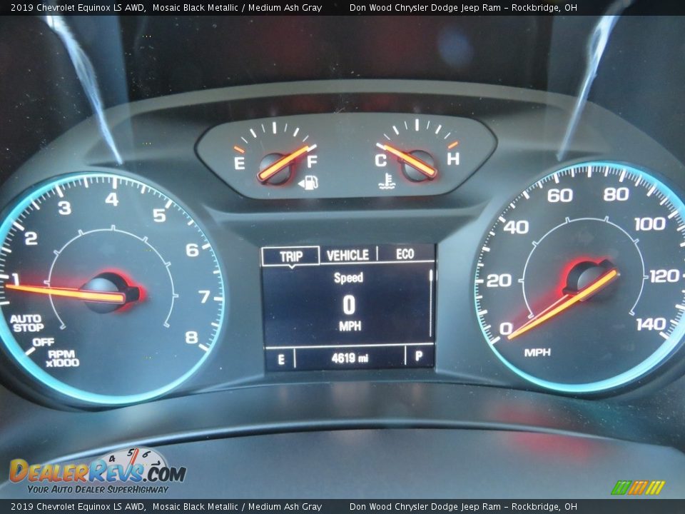 2019 Chevrolet Equinox LS AWD Mosaic Black Metallic / Medium Ash Gray Photo #20
