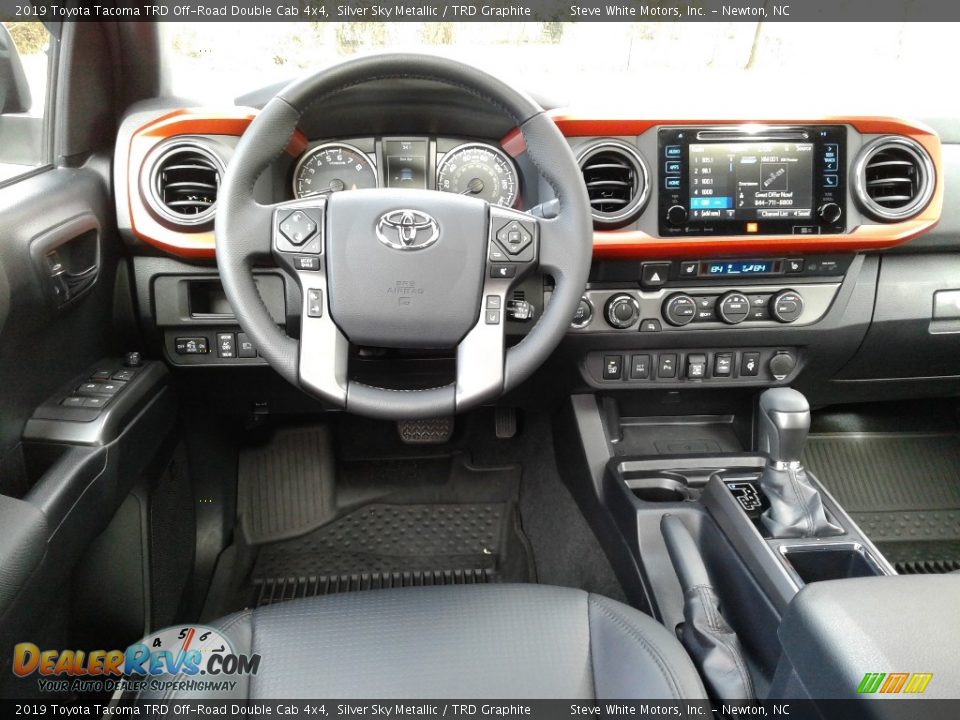 2019 Toyota Tacoma TRD Off-Road Double Cab 4x4 Silver Sky Metallic / TRD Graphite Photo #32