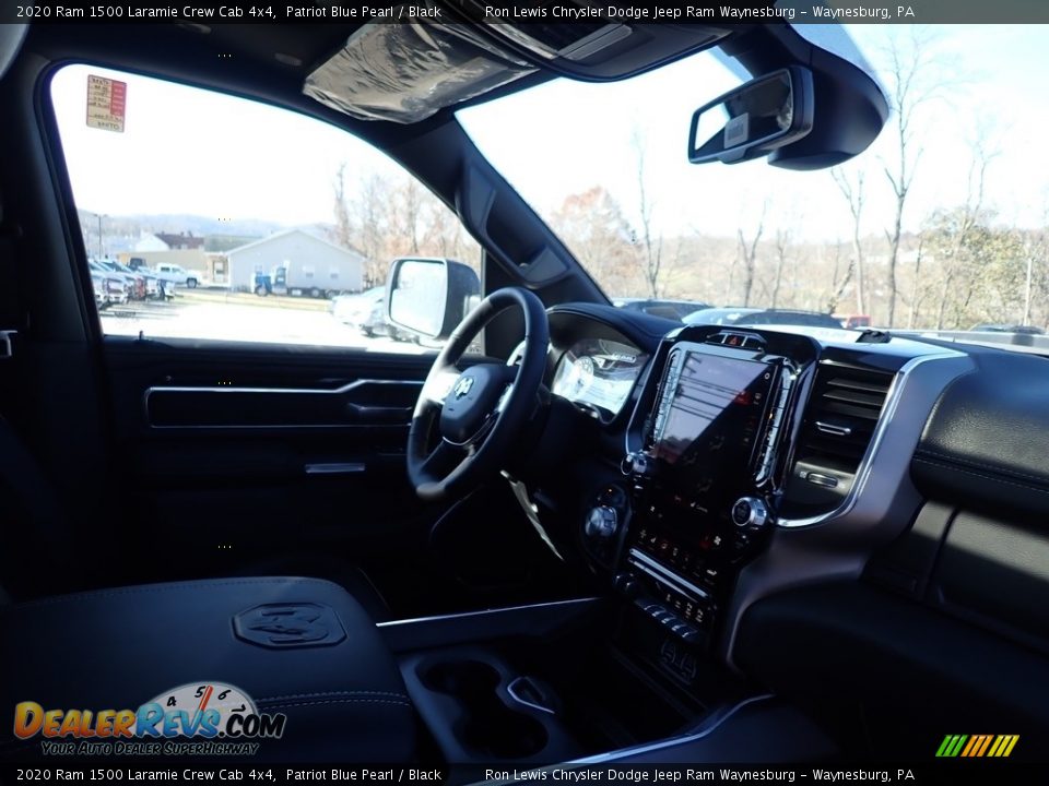 2020 Ram 1500 Laramie Crew Cab 4x4 Patriot Blue Pearl / Black Photo #10