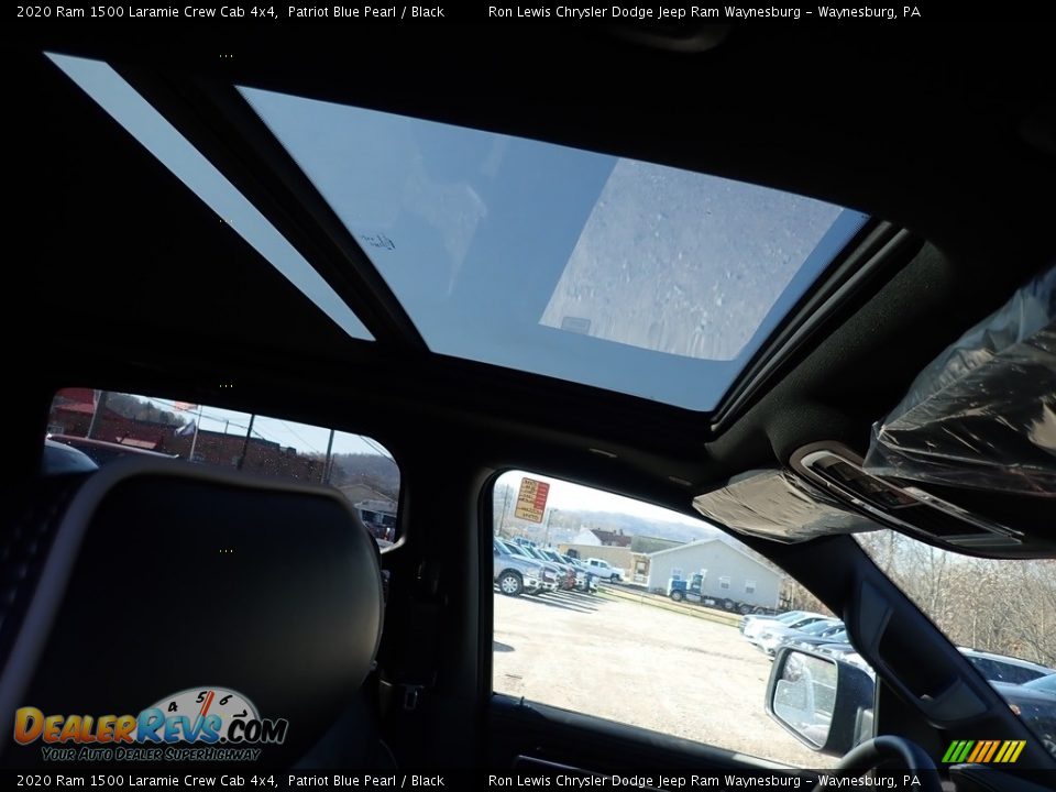 2020 Ram 1500 Laramie Crew Cab 4x4 Patriot Blue Pearl / Black Photo #11