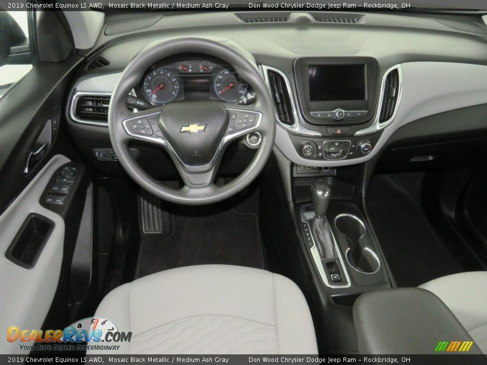 2019 Chevrolet Equinox LS AWD Mosaic Black Metallic / Medium Ash Gray Photo #34