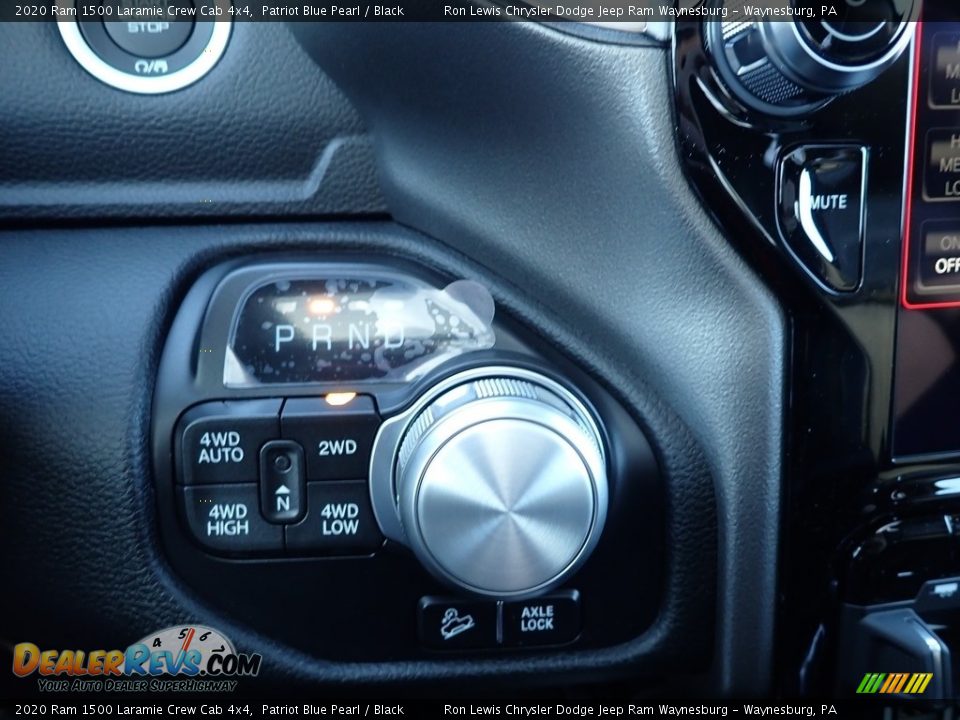 2020 Ram 1500 Laramie Crew Cab 4x4 Patriot Blue Pearl / Black Photo #20