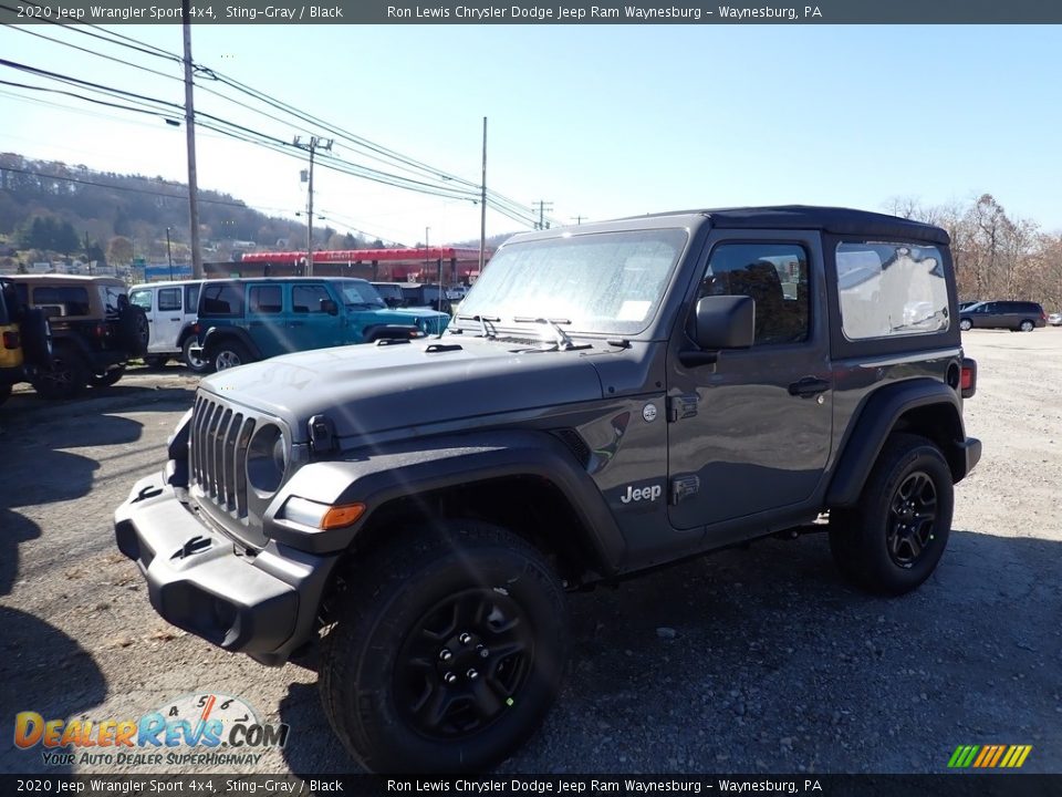 2020 Jeep Wrangler Sport 4x4 Sting-Gray / Black Photo #1