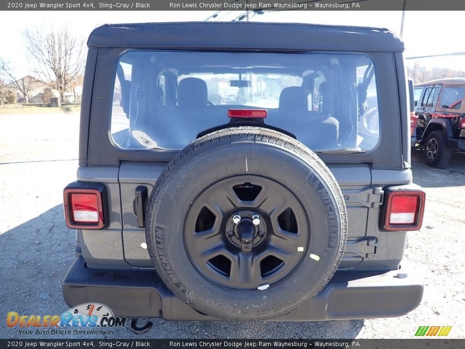 2020 Jeep Wrangler Sport 4x4 Sting-Gray / Black Photo #4