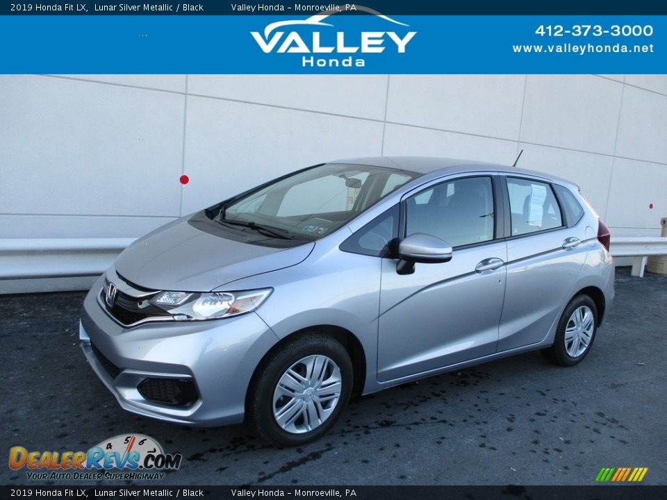 2019 Honda Fit LX Lunar Silver Metallic / Black Photo #1