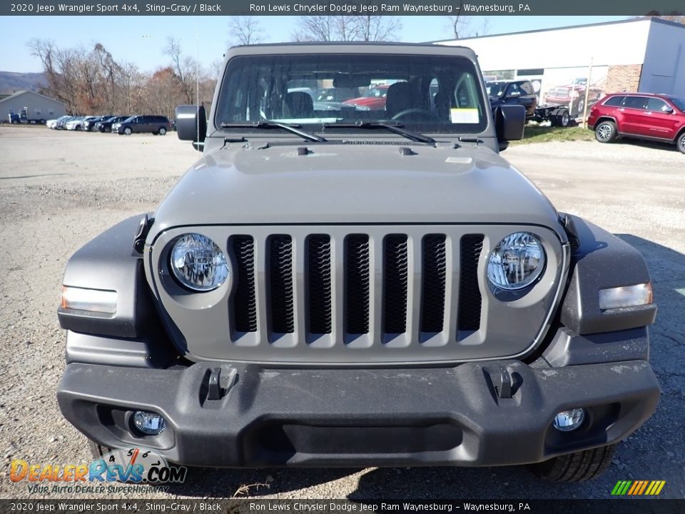 2020 Jeep Wrangler Sport 4x4 Sting-Gray / Black Photo #8