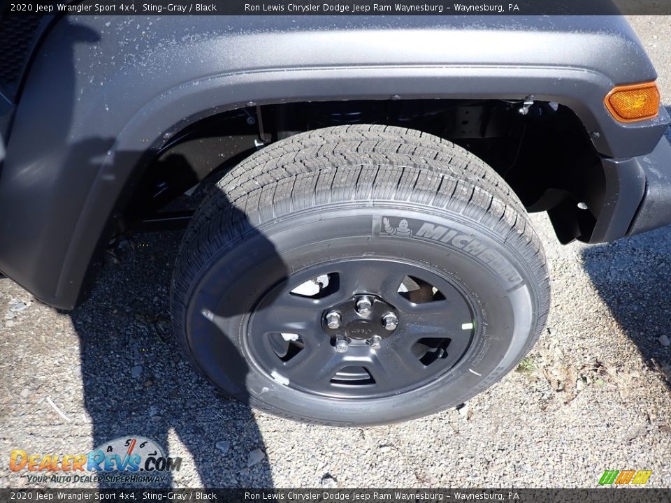 2020 Jeep Wrangler Sport 4x4 Sting-Gray / Black Photo #9