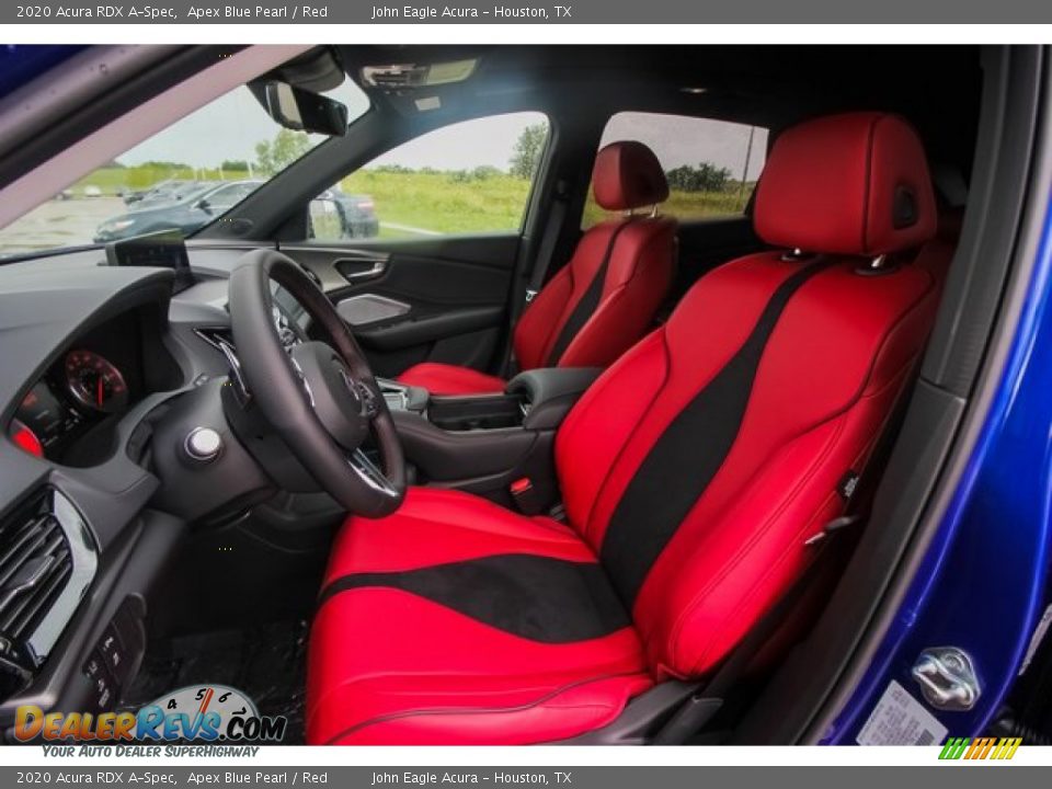 Red Interior - 2020 Acura RDX A-Spec Photo #16
