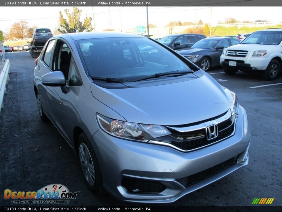 2019 Honda Fit LX Lunar Silver Metallic / Black Photo #7