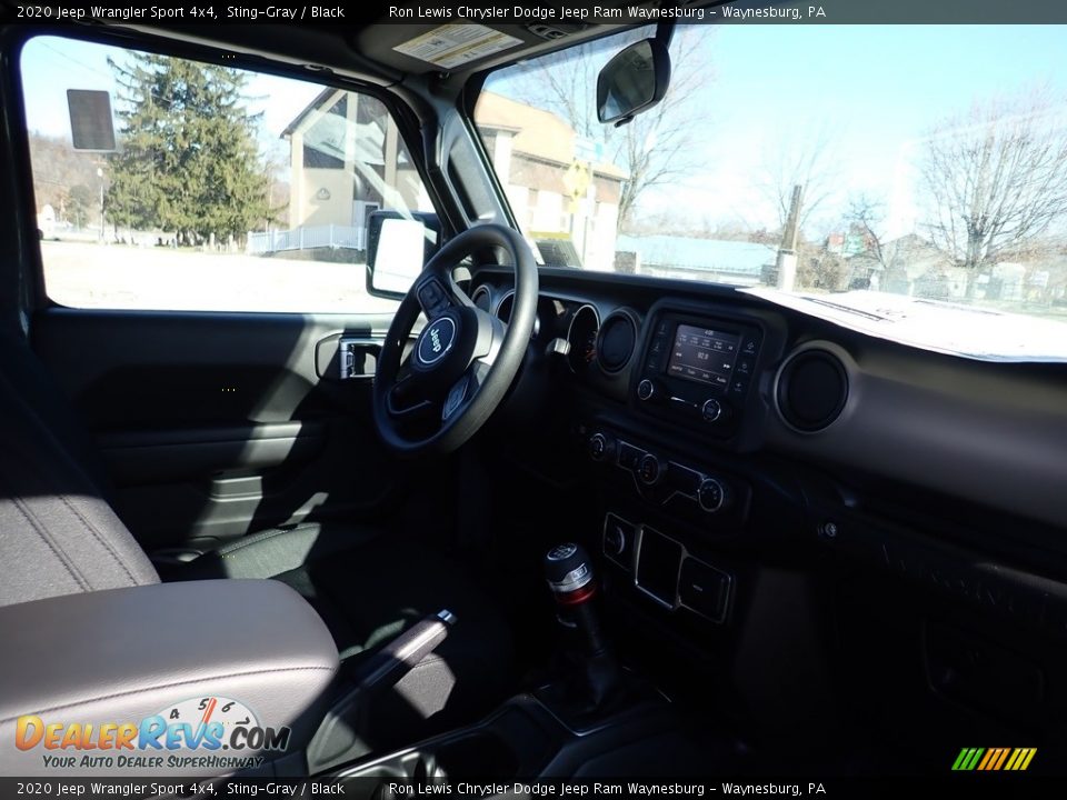 2020 Jeep Wrangler Sport 4x4 Sting-Gray / Black Photo #11