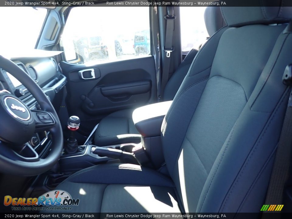 2020 Jeep Wrangler Sport 4x4 Sting-Gray / Black Photo #12
