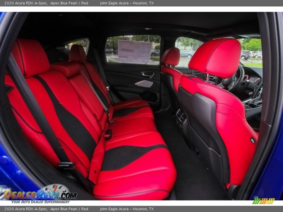 Rear Seat of 2020 Acura RDX A-Spec Photo #21