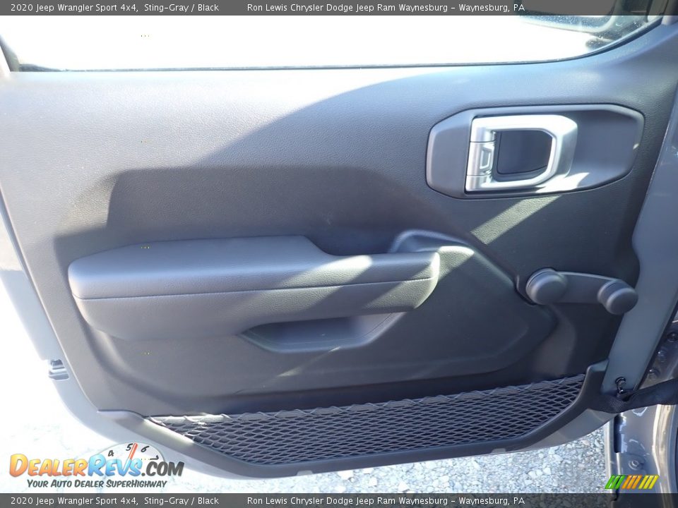 2020 Jeep Wrangler Sport 4x4 Sting-Gray / Black Photo #13