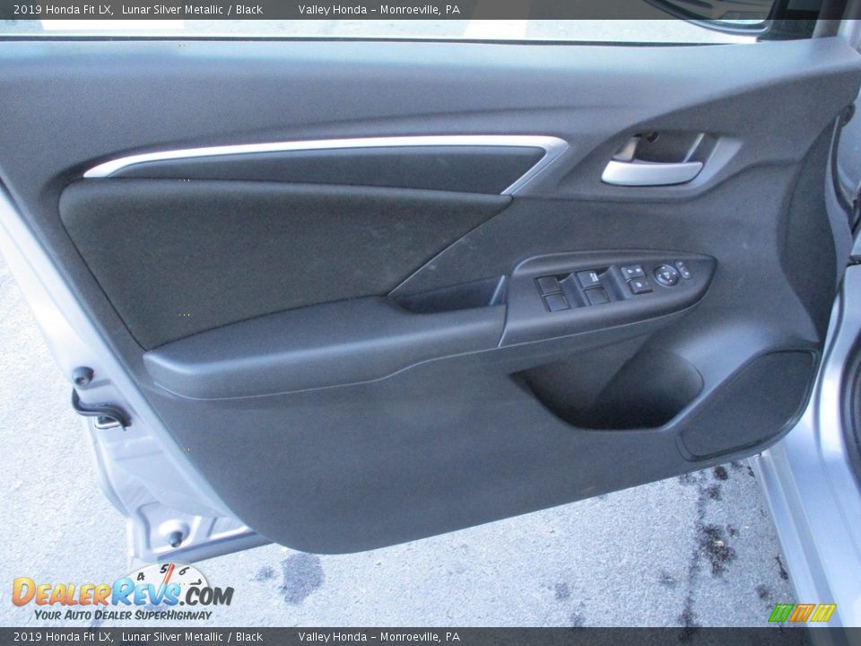 2019 Honda Fit LX Lunar Silver Metallic / Black Photo #10