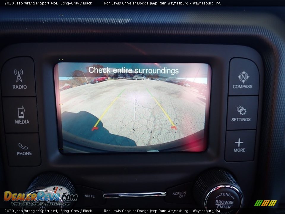2020 Jeep Wrangler Sport 4x4 Sting-Gray / Black Photo #16