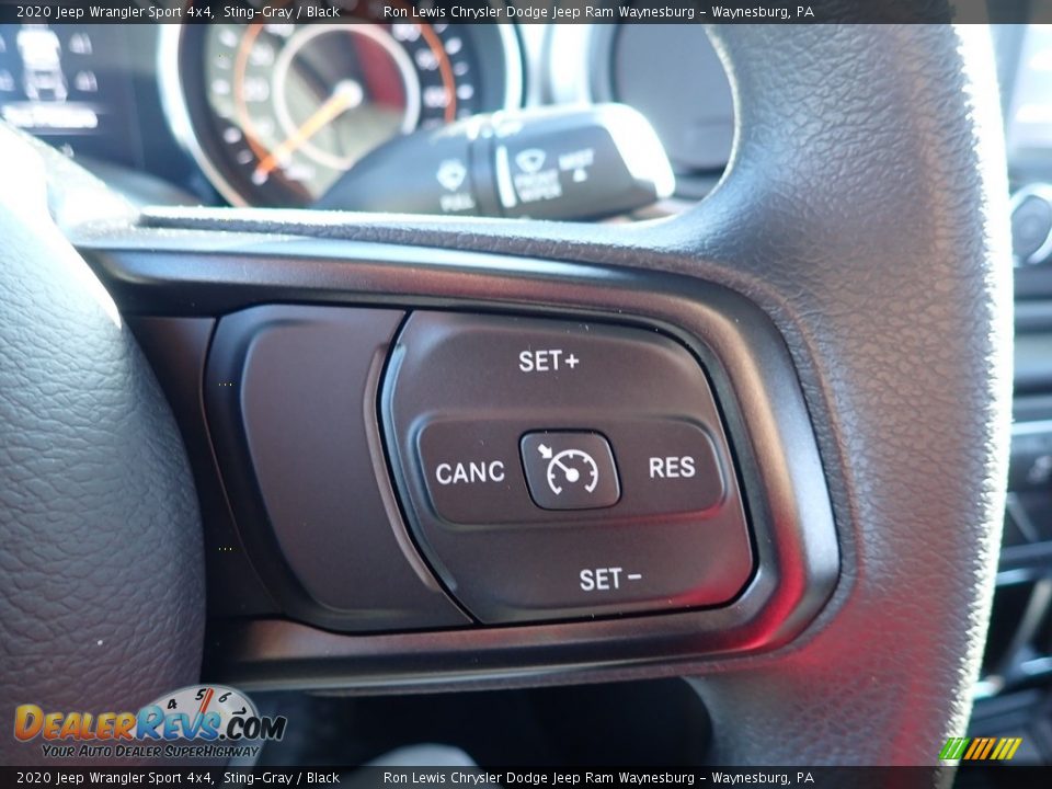 2020 Jeep Wrangler Sport 4x4 Sting-Gray / Black Photo #17