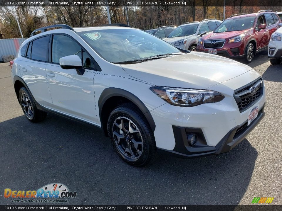 2019 Subaru Crosstrek 2.0i Premium Crystal White Pearl / Gray Photo #1