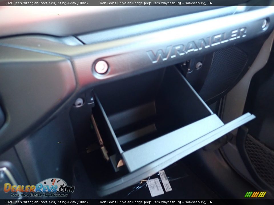 2020 Jeep Wrangler Sport 4x4 Sting-Gray / Black Photo #20