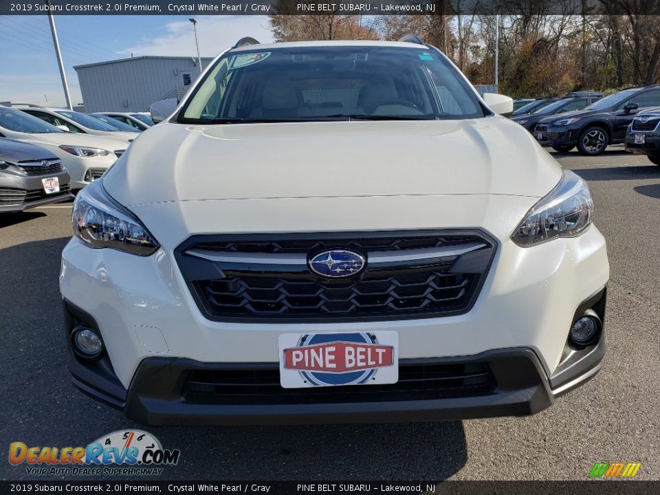 2019 Subaru Crosstrek 2.0i Premium Crystal White Pearl / Gray Photo #2