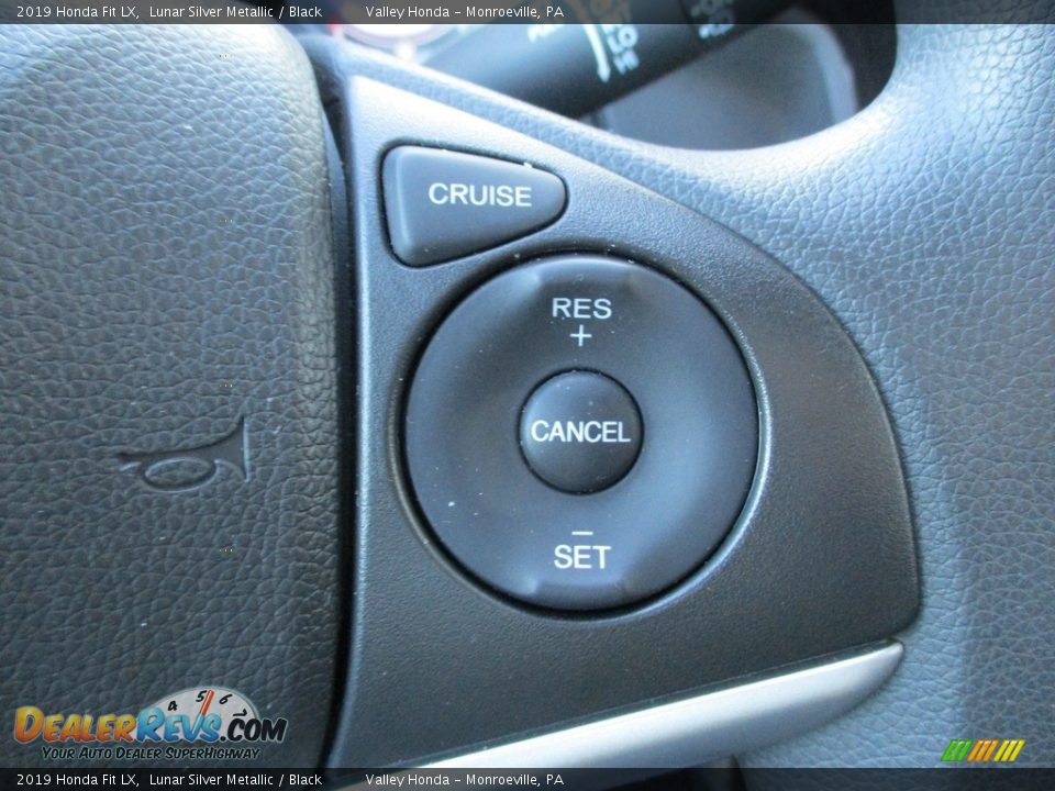 2019 Honda Fit LX Lunar Silver Metallic / Black Photo #17