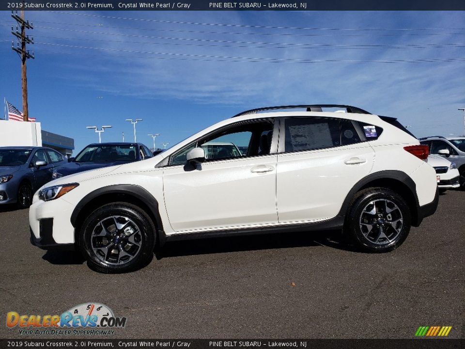 2019 Subaru Crosstrek 2.0i Premium Crystal White Pearl / Gray Photo #3