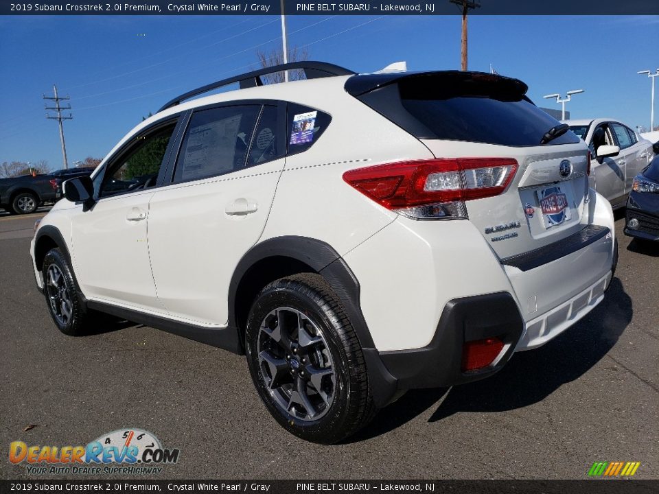 2019 Subaru Crosstrek 2.0i Premium Crystal White Pearl / Gray Photo #4