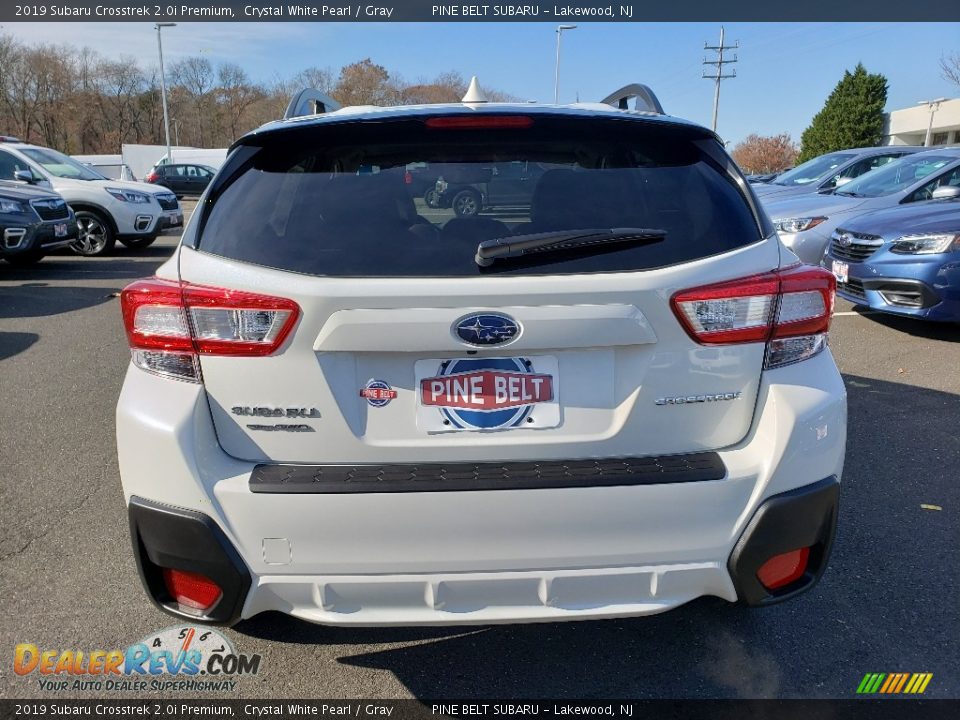 2019 Subaru Crosstrek 2.0i Premium Crystal White Pearl / Gray Photo #5