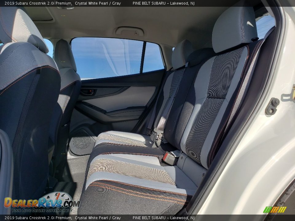 2019 Subaru Crosstrek 2.0i Premium Crystal White Pearl / Gray Photo #6