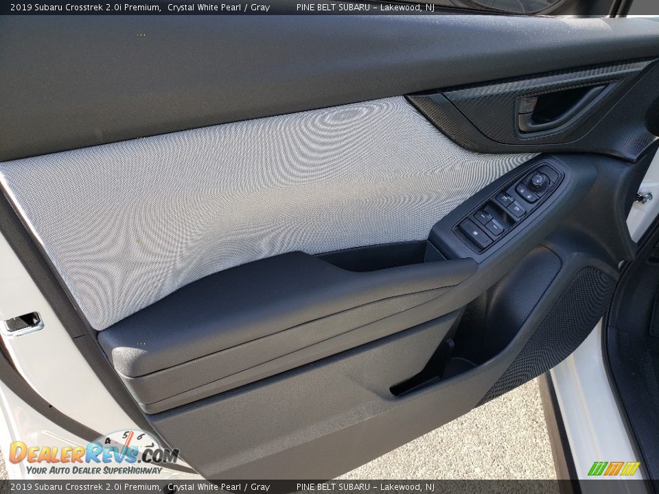 2019 Subaru Crosstrek 2.0i Premium Crystal White Pearl / Gray Photo #8