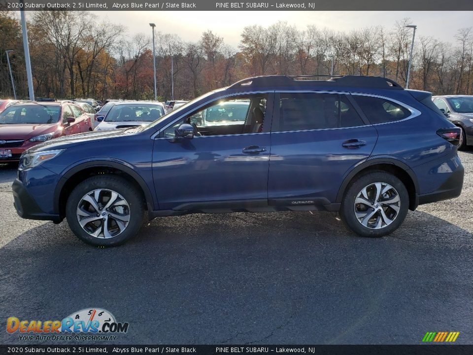 2020 Subaru Outback 2.5i Limited Abyss Blue Pearl / Slate Black Photo #3