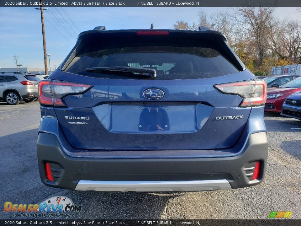 2020 Subaru Outback 2.5i Limited Abyss Blue Pearl / Slate Black Photo #5