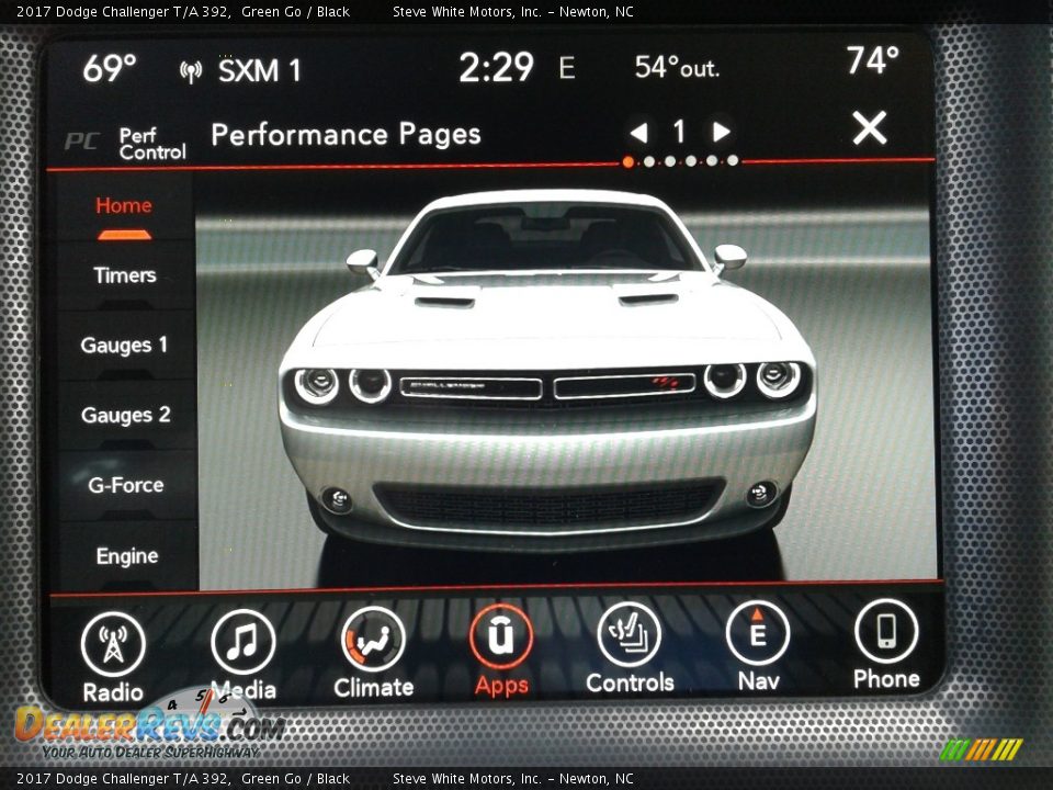 Controls of 2017 Dodge Challenger T/A 392 Photo #28