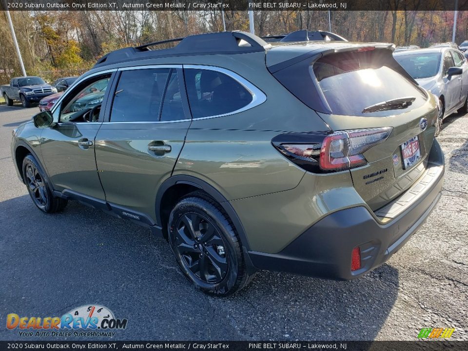 2020 Subaru Outback Onyx Edition XT Autumn Green Metallic / Gray StarTex Photo #4