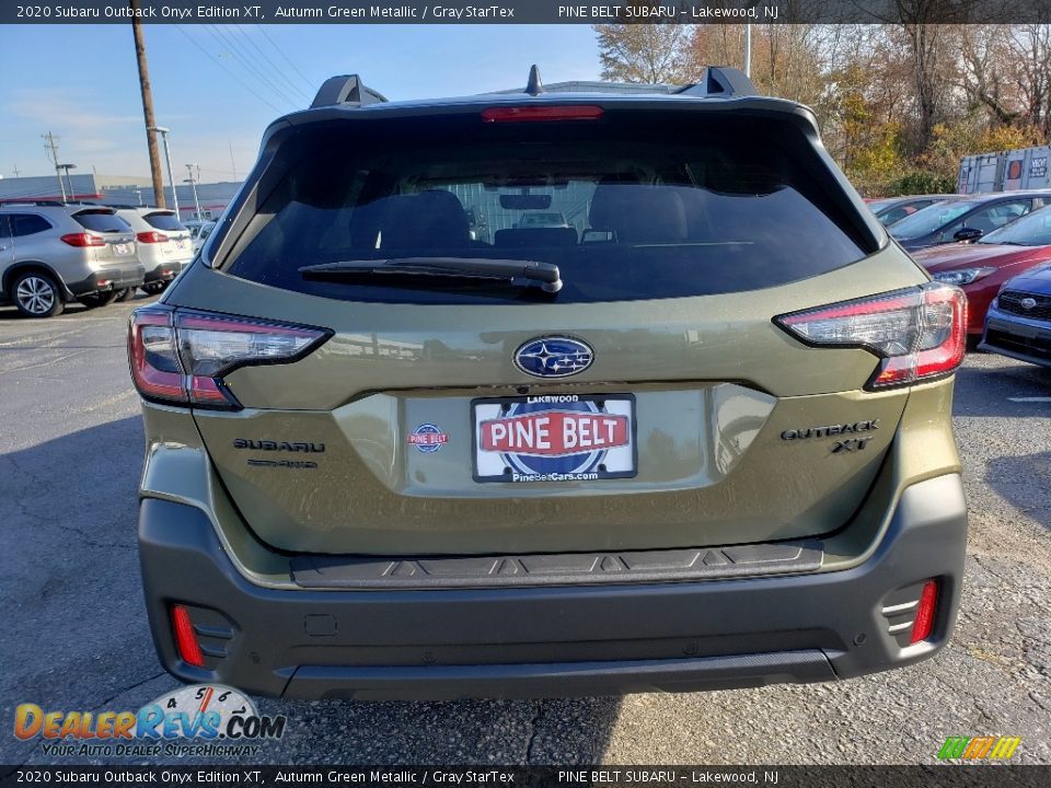 2020 Subaru Outback Onyx Edition XT Autumn Green Metallic / Gray StarTex Photo #5