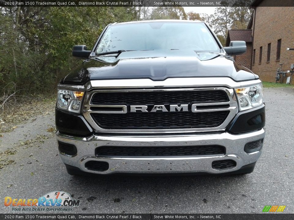 2020 Ram 1500 Tradesman Quad Cab Diamond Black Crystal Pearl / Black Photo #3