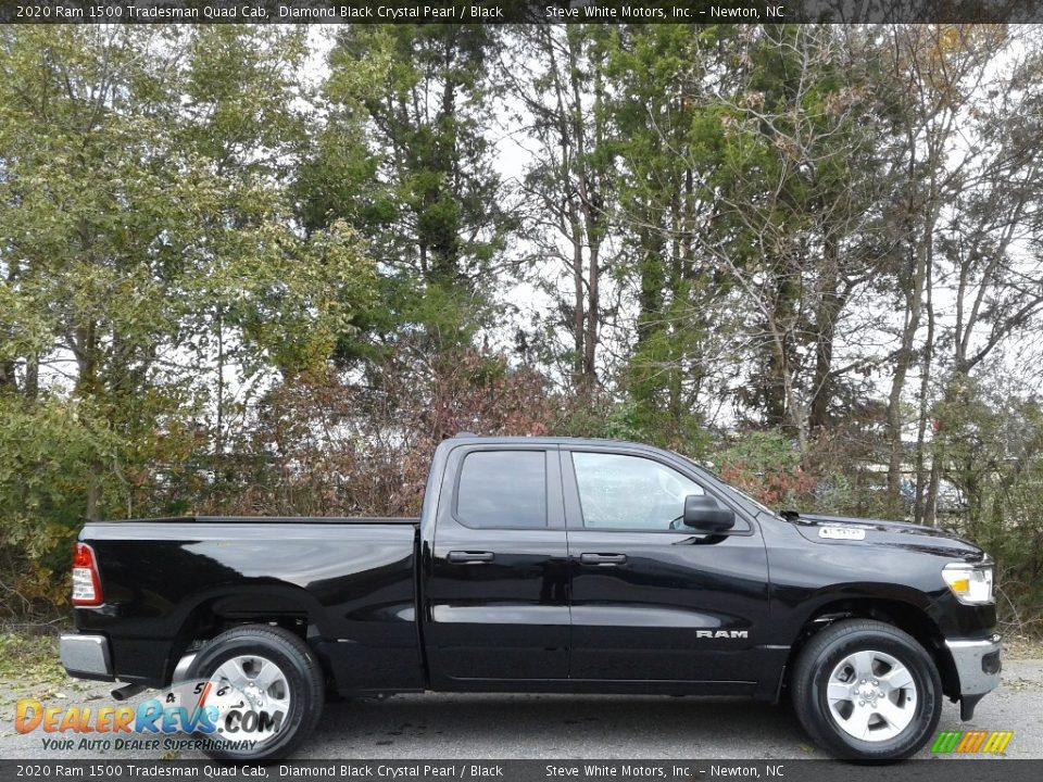 Diamond Black Crystal Pearl 2020 Ram 1500 Tradesman Quad Cab Photo #5