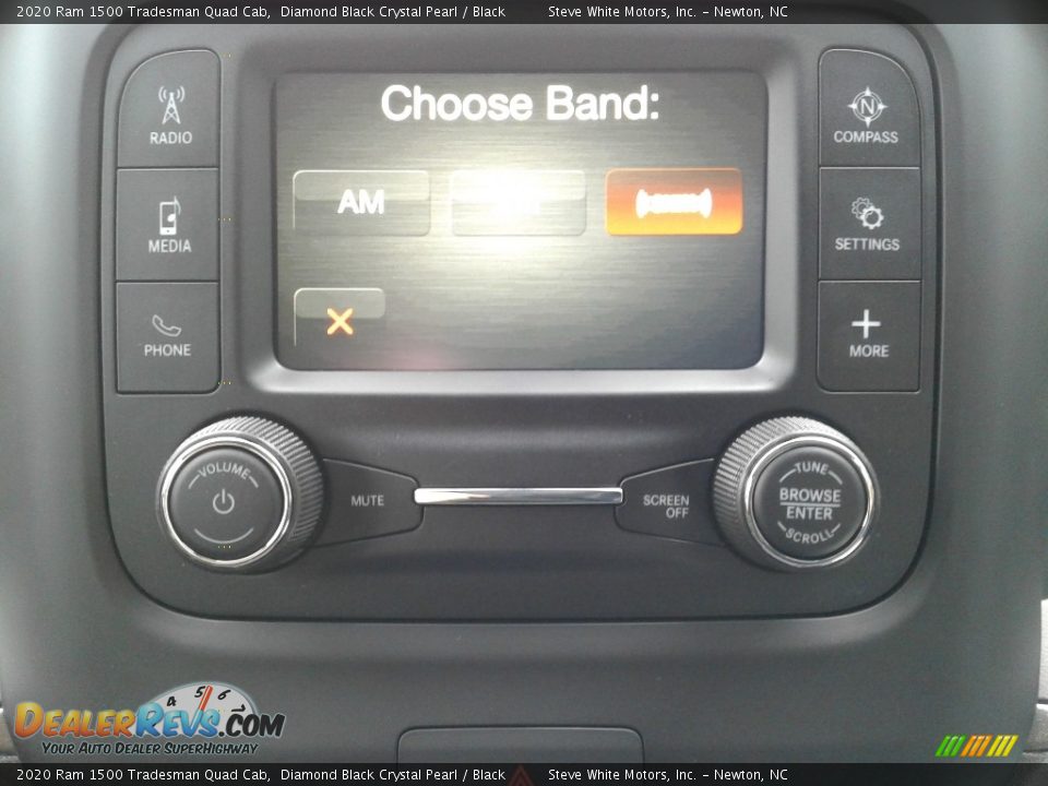 2020 Ram 1500 Tradesman Quad Cab Diamond Black Crystal Pearl / Black Photo #19