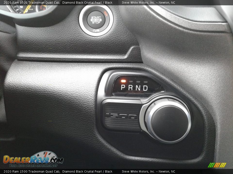 2020 Ram 1500 Tradesman Quad Cab Diamond Black Crystal Pearl / Black Photo #20