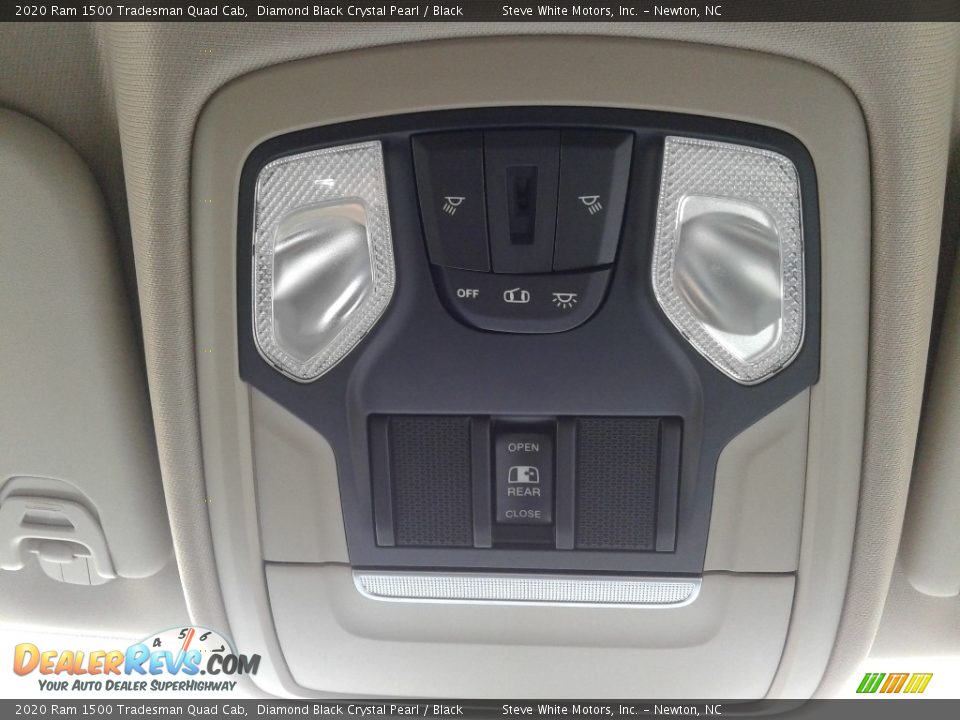2020 Ram 1500 Tradesman Quad Cab Diamond Black Crystal Pearl / Black Photo #22