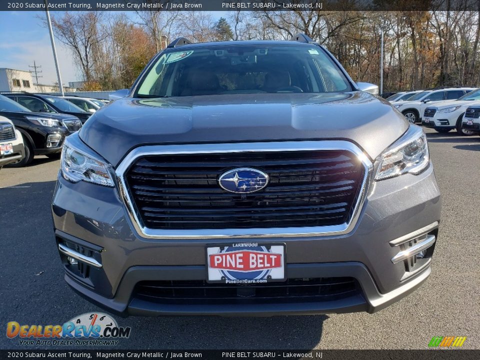 2020 Subaru Ascent Touring Magnetite Gray Metallic / Java Brown Photo #2