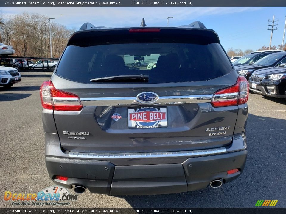 2020 Subaru Ascent Touring Magnetite Gray Metallic / Java Brown Photo #4