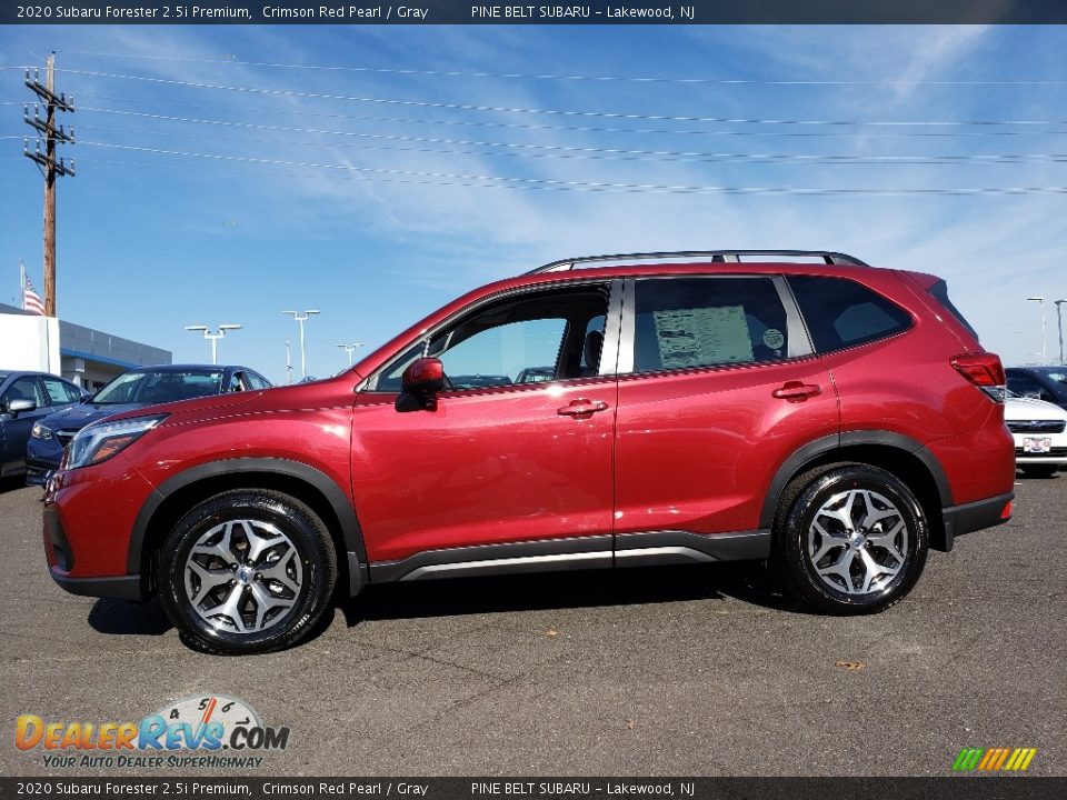 Crimson Red Pearl 2020 Subaru Forester 2.5i Premium Photo #3