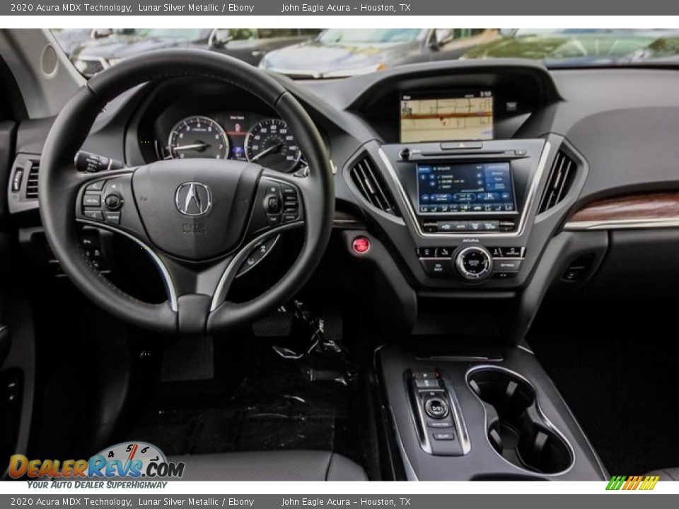 2020 Acura MDX Technology Lunar Silver Metallic / Ebony Photo #27