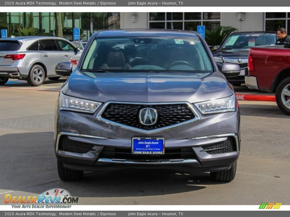 2020 Acura MDX Technology Modern Steel Metallic / Espresso Photo #2