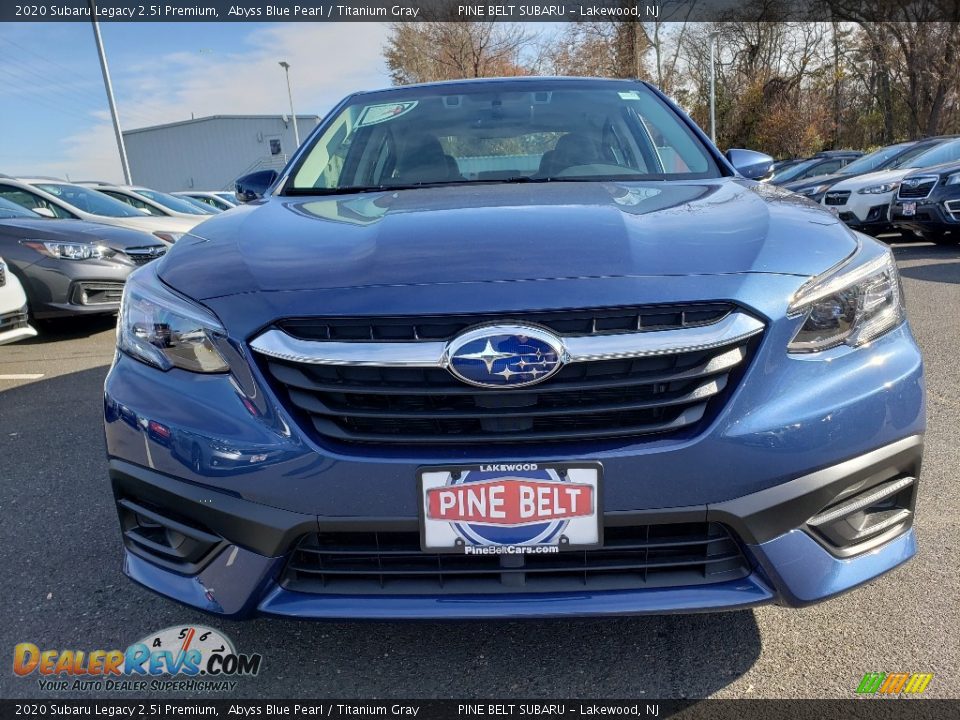 2020 Subaru Legacy 2.5i Premium Abyss Blue Pearl / Titanium Gray Photo #2