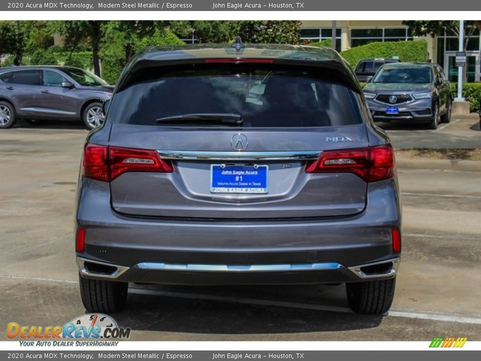 2020 Acura MDX Technology Modern Steel Metallic / Espresso Photo #6